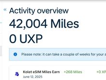 This is the site I have been using to access my miles credit. The feature of "list of " credits was not available. It was only two weeks ago that I had the access again.