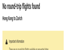 LX claims no seats / flights available on the dates I want and offers other options