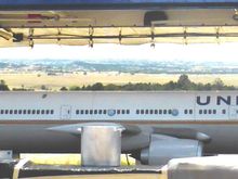 Have you seen THIS variant of the 777?  Notice the tail number ...