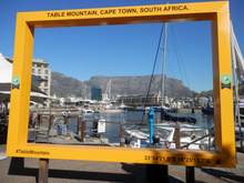 Table Mountain, as seen from the V&A waterfront