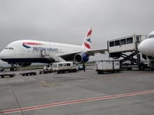 Plane Spotting:  British Airways A380