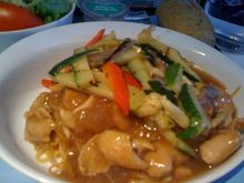 HNL-SFO Chicken Stir Fry