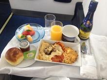 Breakfast: Club Europe. LCY - GRX. This was very nice and obviously veggie. 6/14.
