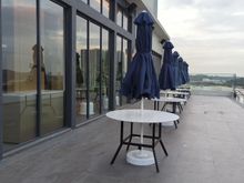 Rooftop pool - seating