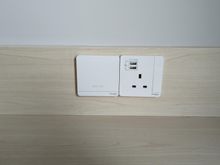 King Room - desk power
