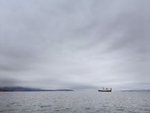 The ferry we took going from Mallaig to Eigg 5 days before.