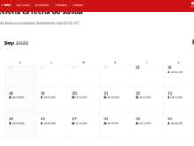 Shows wide availability but then "no disponisble" when you click