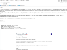The AA Refunds site is cold and impersonal and just a matter of submitting your details and then on a wing and a prayer, hoping you get your refund. 

August came and went, and by September, and email update from AA Refunds mentioned that they were requesting further information from QF. 

2 weeks later the claim updated as CLOSED, and I didn't get an email - it was by logging in to get an update. 

I sent an email via the AA Refunds page to query this, and in early October, Crista emailed  me.