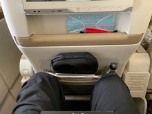 Seat 36A - I'm 6'1 - not a lot of leg room!