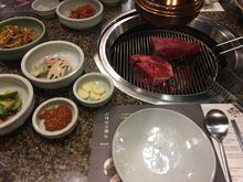 Korean Beef in the international scene is extremely underrated but the marveling and the flavor was fantastic on this sirloin!