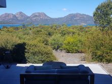 View from the patio/bedroom