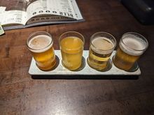 Yard House flight (right by Truist Park)