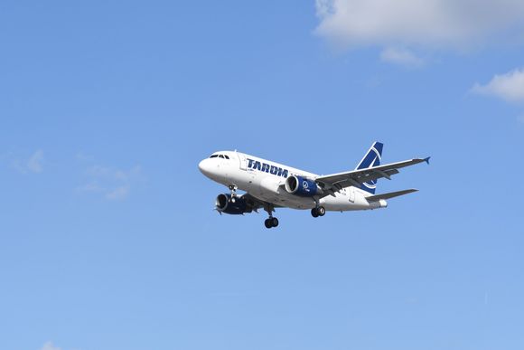 Here is one  used by Tarom 
