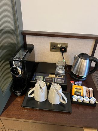 In room nespresso machine