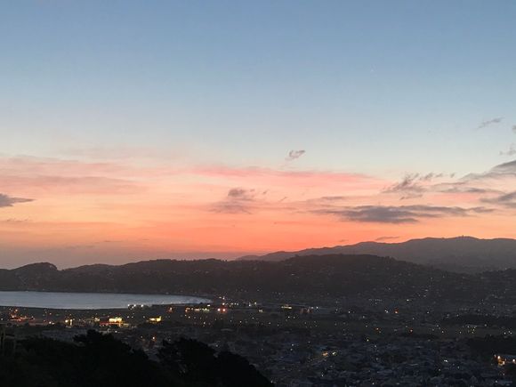 Dusk , landing