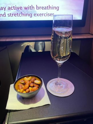 Drinks after take off