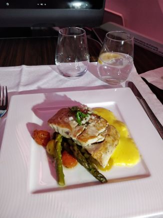 Main course (Red snapper)