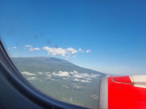 Mount Karthala, the volcano that dominates Grand Comore