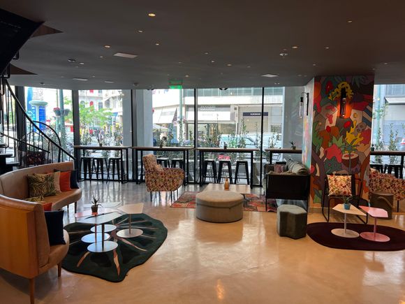 Moxy Athens lobby