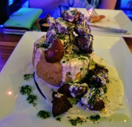Mofongo is a Puerto Rican dish with fried plantains as its main ingredient