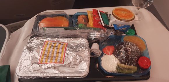 1st flight Main course/dessert [KSML]