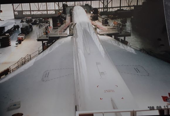 Tail view concorde