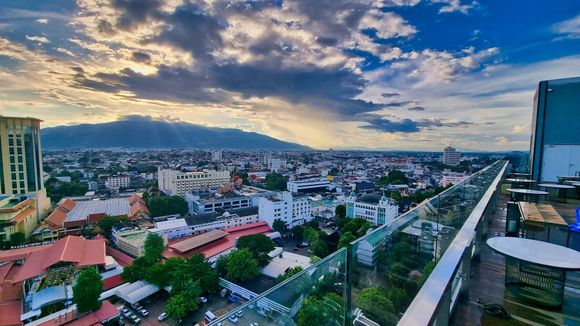 View from the rooftop