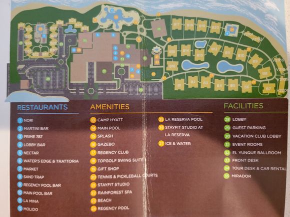 these "Villas" are the buildings around #25, which is the separate pool