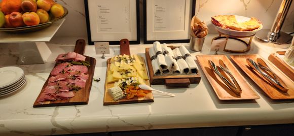 Lounge spread