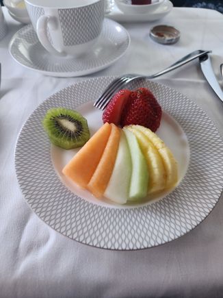 Fruit Plate - skipped the breakfast mains