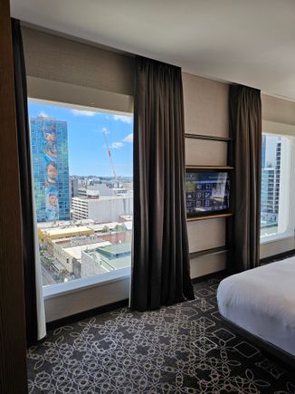 Second room - 1 King Premium Corner Cityscape View