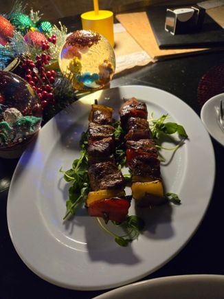 Beef skewers