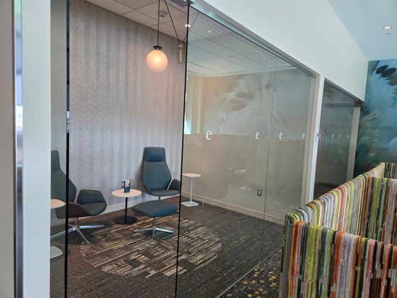 One of two quiet rooms