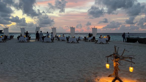 Seafood BBQ on the beach
