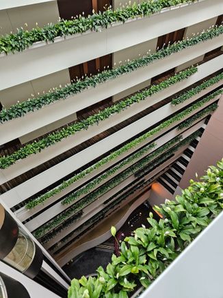 Atrium from above