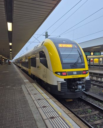 Now jump into the Siemens Desiro HighCapacity to Offenburg