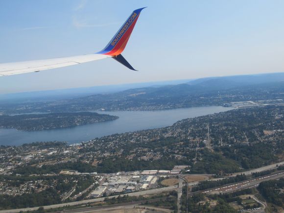 After takeoff