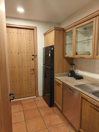 Kitchen with separate entrance