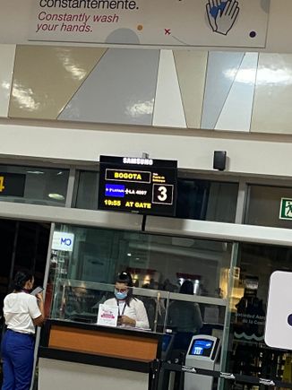 Boarding 