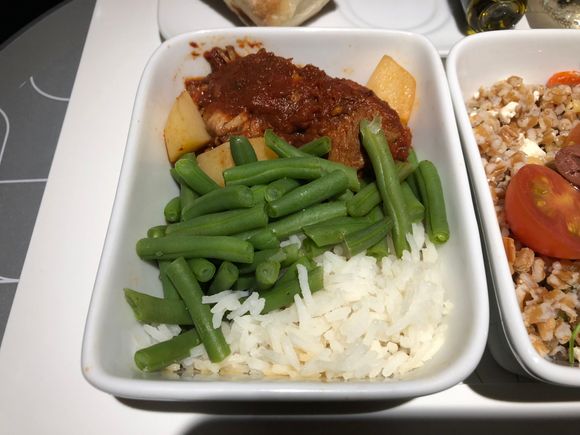 Close up of pork vindaloo stew
