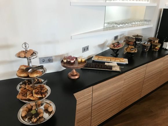 Wonderful cake selection