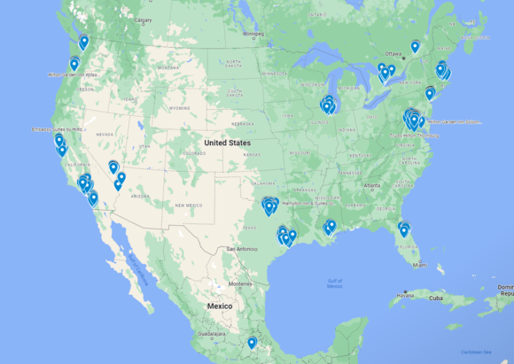 3X markets in Northern America.