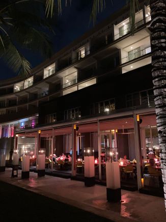 Restaurant Fire seating outdoors