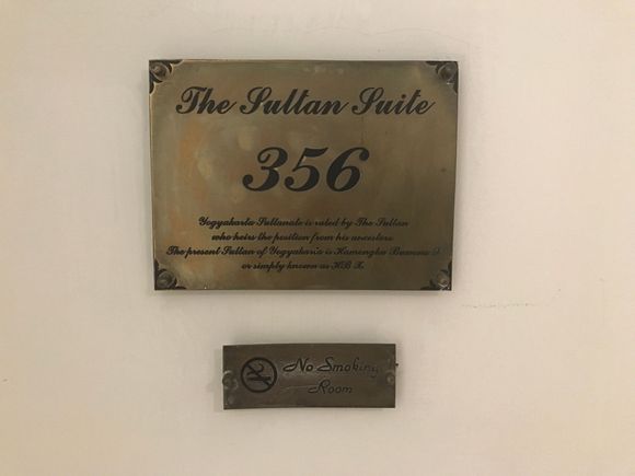 The other legendary suite on the left side of the pool wing