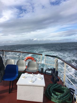 20-knot crosswinds and 8-foot swells