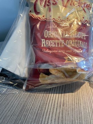 AC day flight snack bag