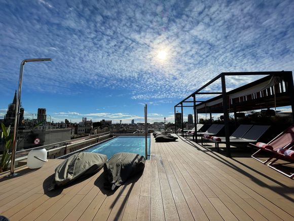 Pool area