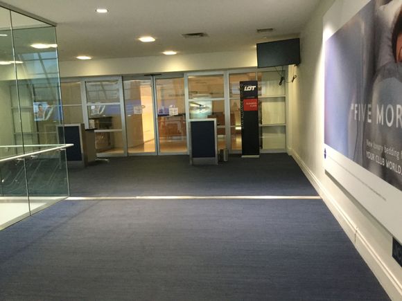 View from the escalator 