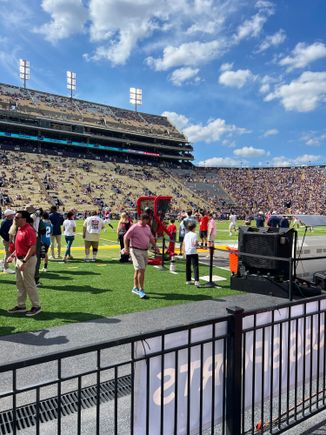 Ole Miss sideline