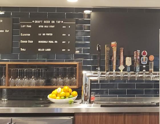 Beer bar tap handles